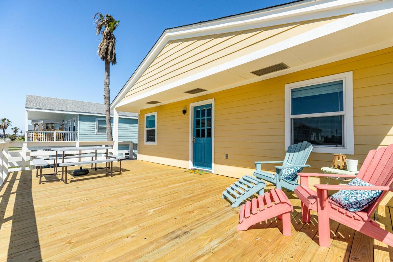 Sunny Daze Walk To Beach 2 Decks Pet Friendly Has A Mini Bar 加尔维斯敦 外观 照片